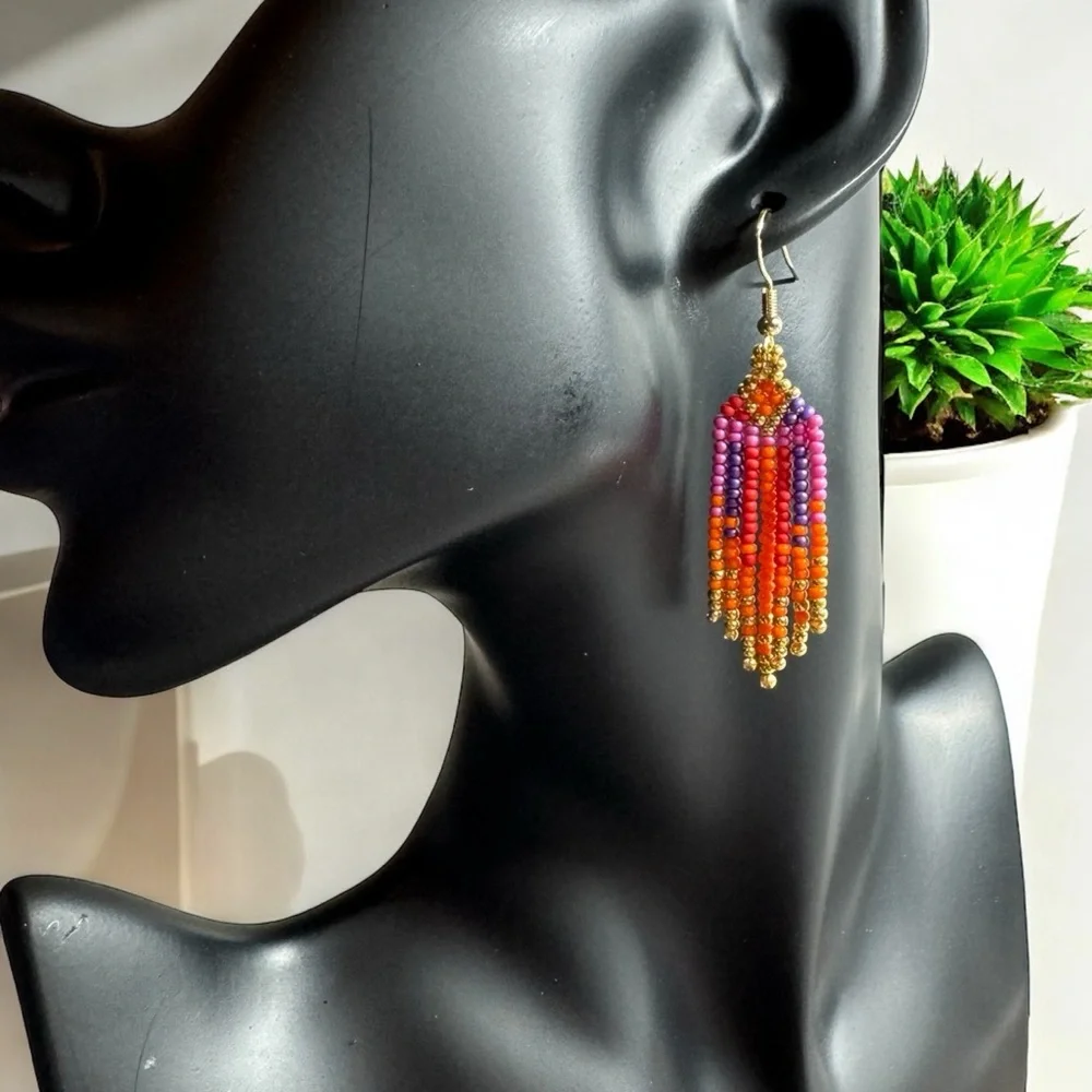 Handmade seed bead